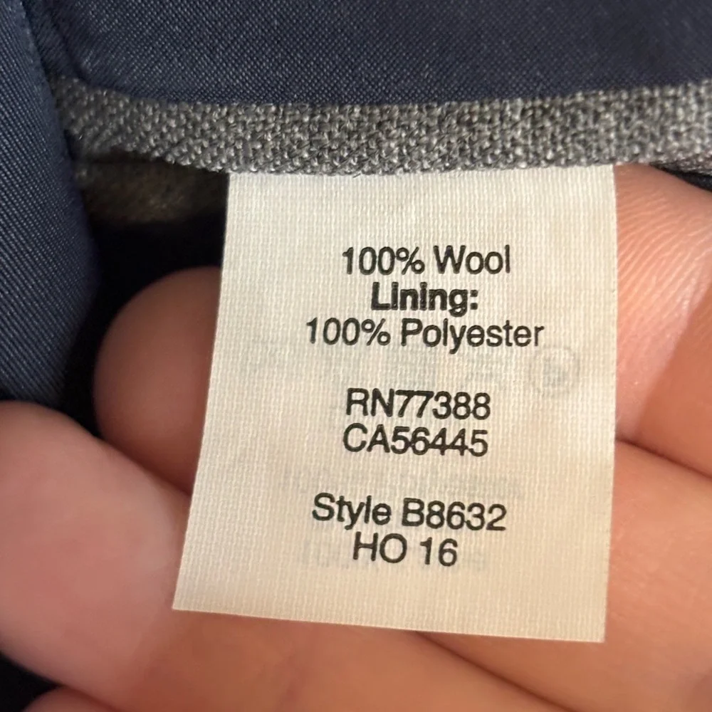 Voyager by J. Crew Gray Wool Thompson Jacket